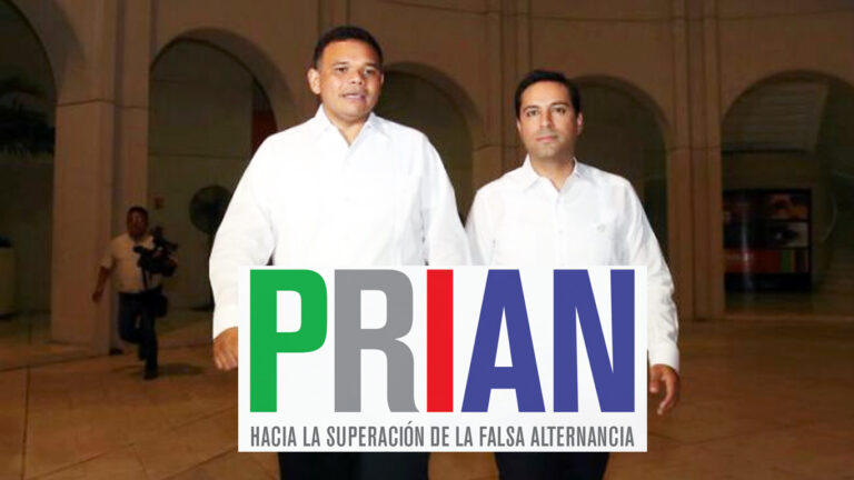 LA PERVERSA ALIANZA DEL PRIAN YA ESTÁ EN MARCHA EN YUCATÁN