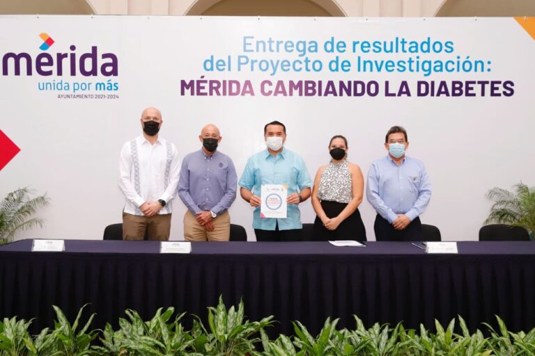 Presentan resultados del proyecto “Mérida cambiando la Diabetes”