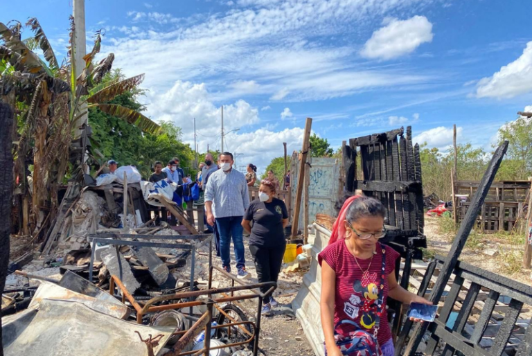 Ayuntamiento de Mérida da seguimiento puntual tras incendio en Dzununcán