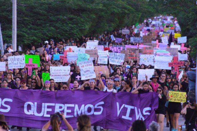 Feministas convocan a conmemorar el 8M en Cancún