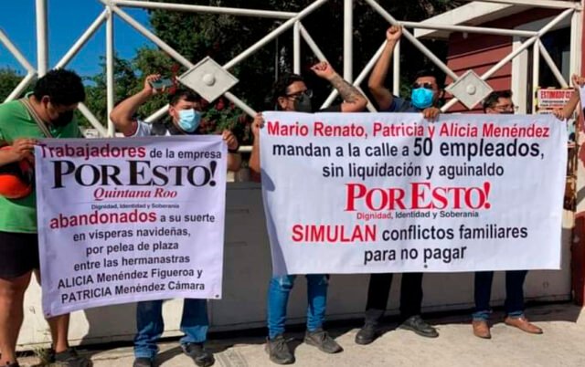 Tras renuncias por violencia laboral, ex trabajadores de Por Esto! reciben respaldo de Colectivos y organizaciones