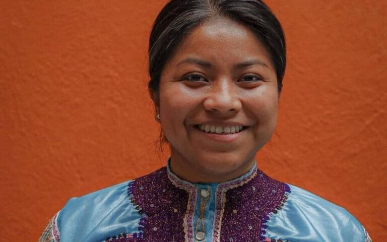 Claudia Ruiz la chef Tzotzil  que participará en Iron Chef-México de Netflix