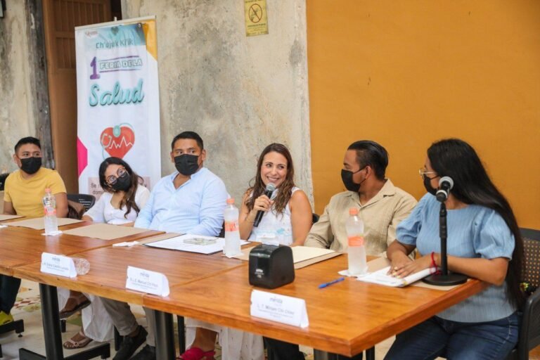 DIF municipal presente en la Feria de la Salud “Ch´ujuk ki´ik”,