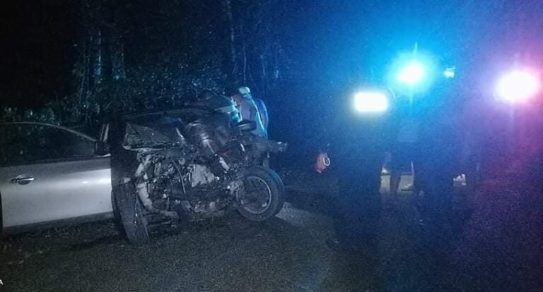 Un muerto y cinco lesionados en brutal accidente en la vía San Felipe-Panabá