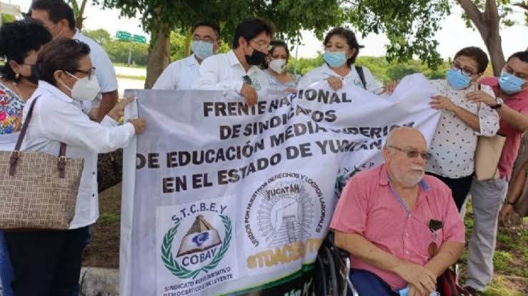 Trabajadores del Cobay se amparan contra nueva ley del Isstey
