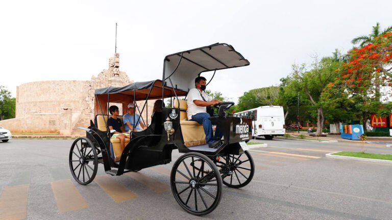 La reactivación turística en Mérida favorece a caleseros; incrementó 50 % el flujo de turistas
