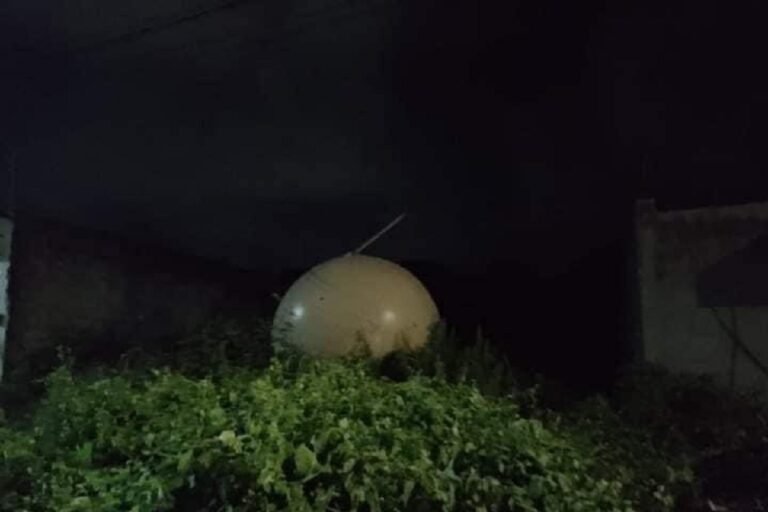 Objeto Volador no Indentificado cae en Veracruz