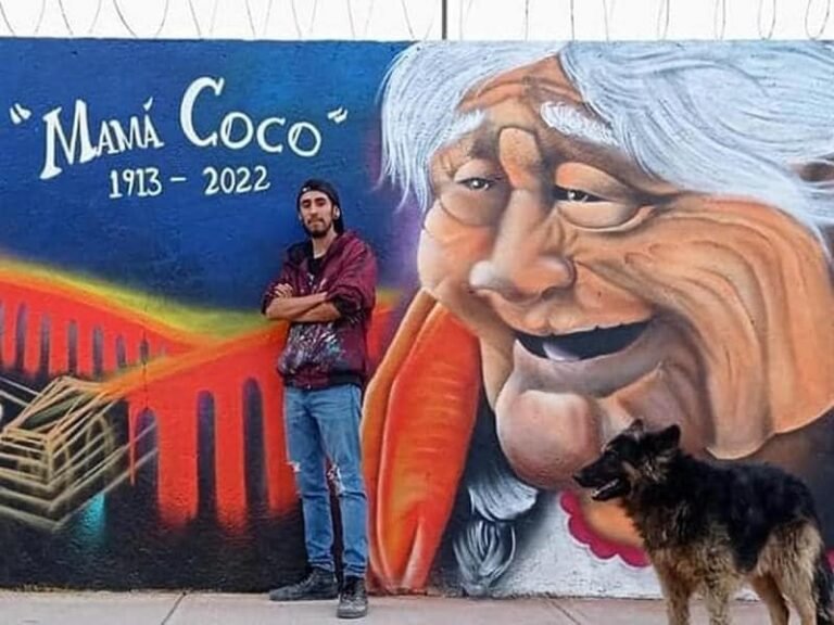 HOMENAJE A “MAMÁ COCO” CON MURAL