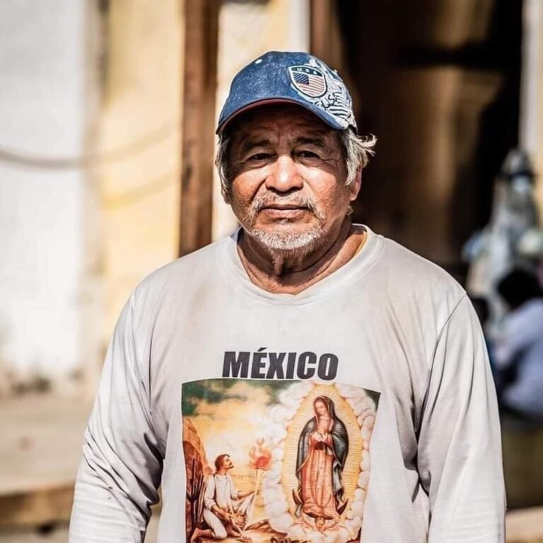 CUMPLE SU PROMESA.  DON ISIDRO POOT EL CAMINANTE GUADALUPANO DE YUCATÁN