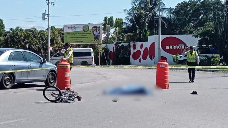 Ciclista pierde la vida al ser arrollado por conductor que se da a la fuga
