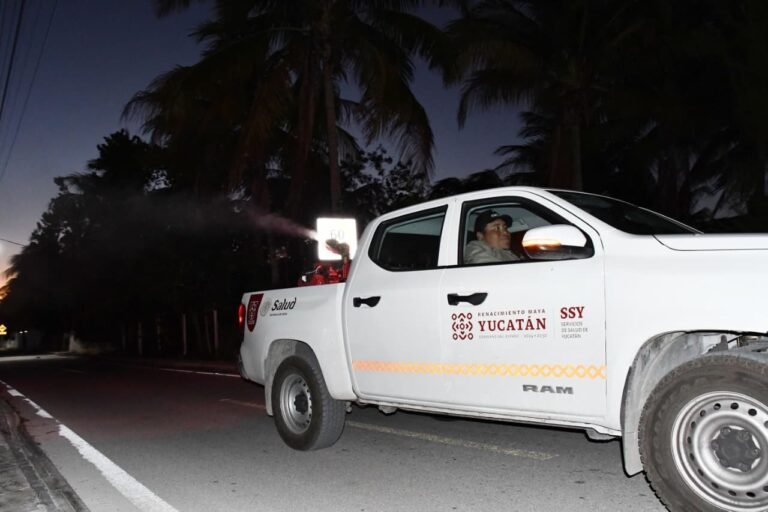SSY intensifica combate al mosquito con operativo en la costa de Yucatán