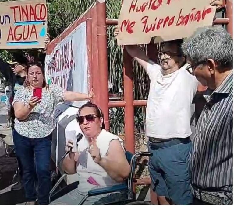Vecinos de Mérida protestan por desabasto de agua y anuncian recolección de firmas contra la JAPAY