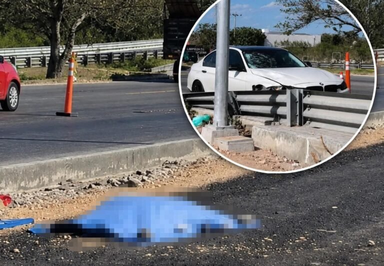 Joven fallece arrollado en el Periférico de Mérida