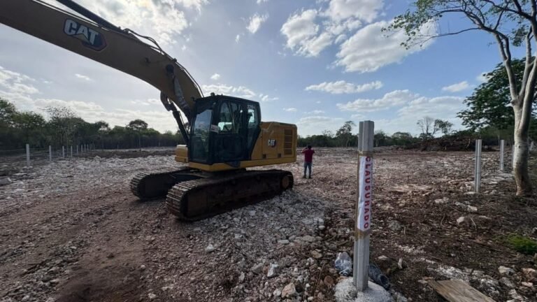 Detectan devastación ambiental y clausuran predio dentro de la Reserva Cuxtal