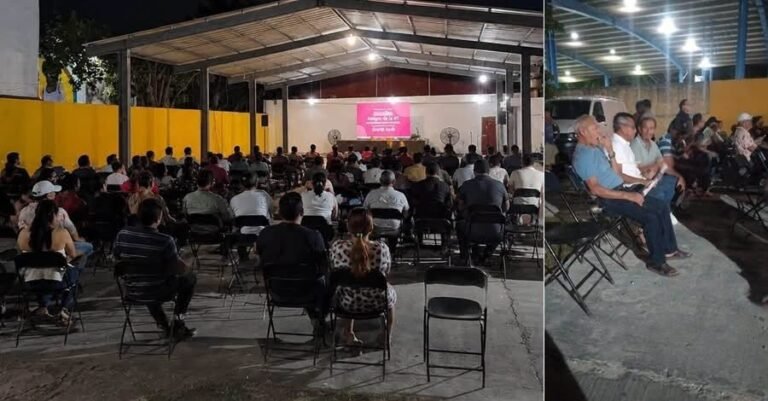 Desaire a Morena en Hunucmá: evento de “unidad” luce semivacío y exhibe el desencanto ciudadano