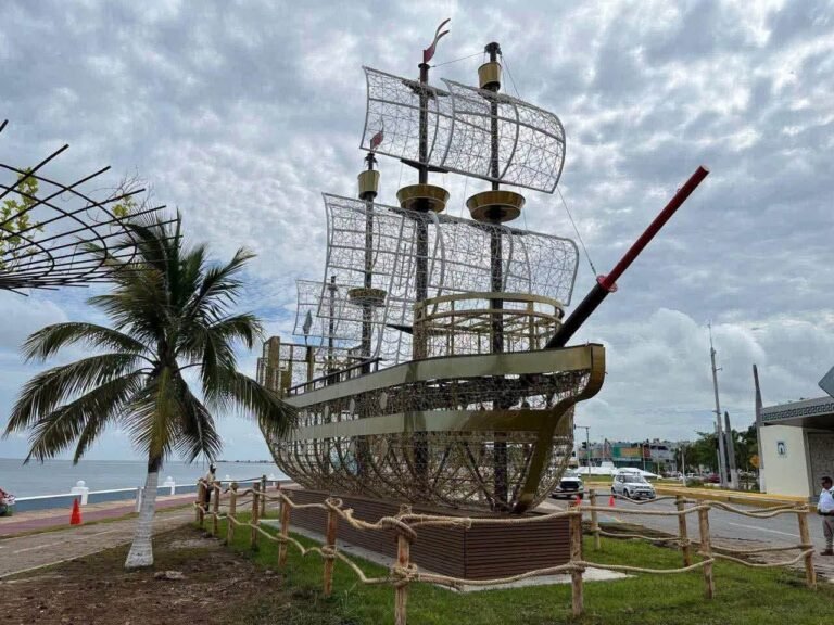 El “Barco de Hojalata”: Crece la polémica en Campeche por obra de 10 millones en el Malecón