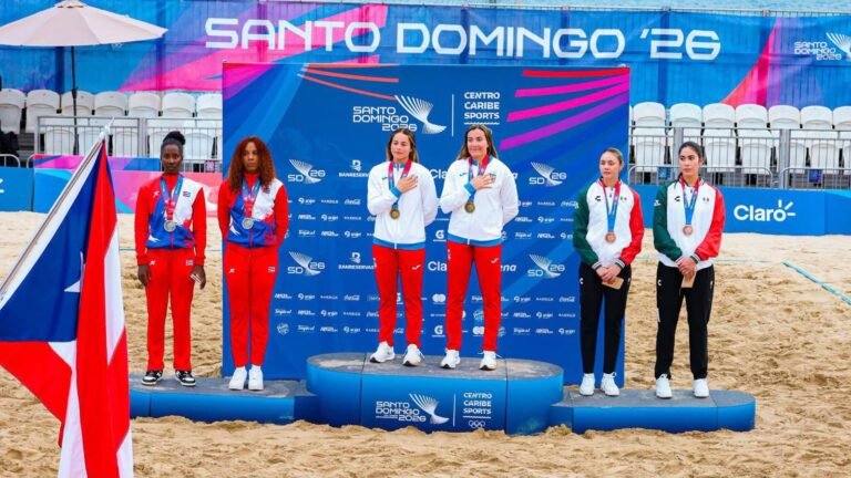 México cierra el voleibol de playa con plata y bronce en la justa regional