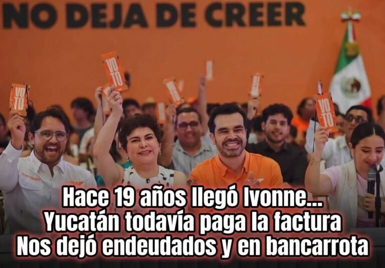 A 19 años del inicio del gobierno de Ivonne Ortega, resurgen críticas por obras, deuda y proyectos inconclusos